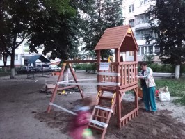 Детская игровая площадка Башенка 4 - вид 3